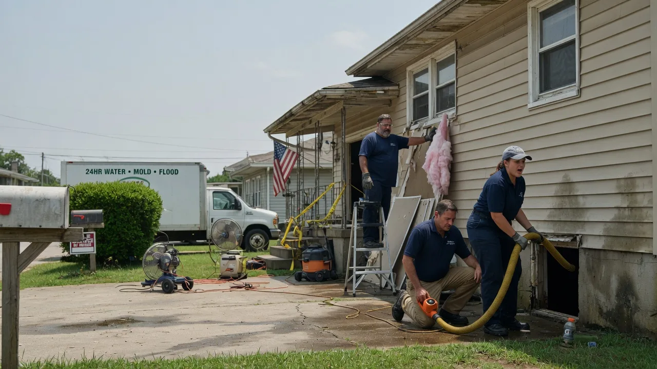 Water Damage Repair in Moatsville, WV near me